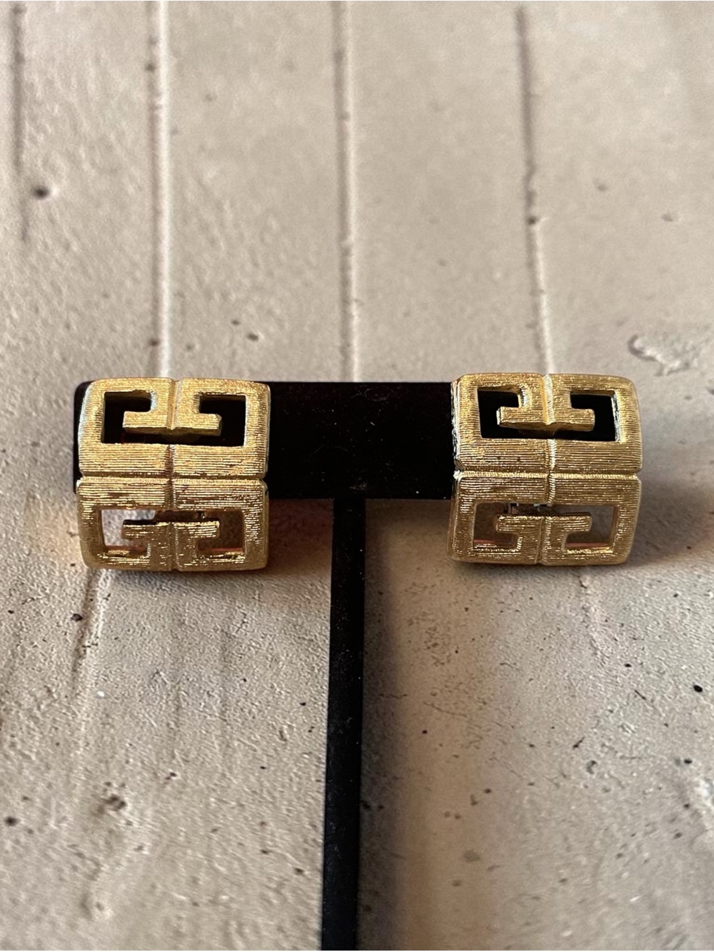 Givenchy Gold Toned Earrings